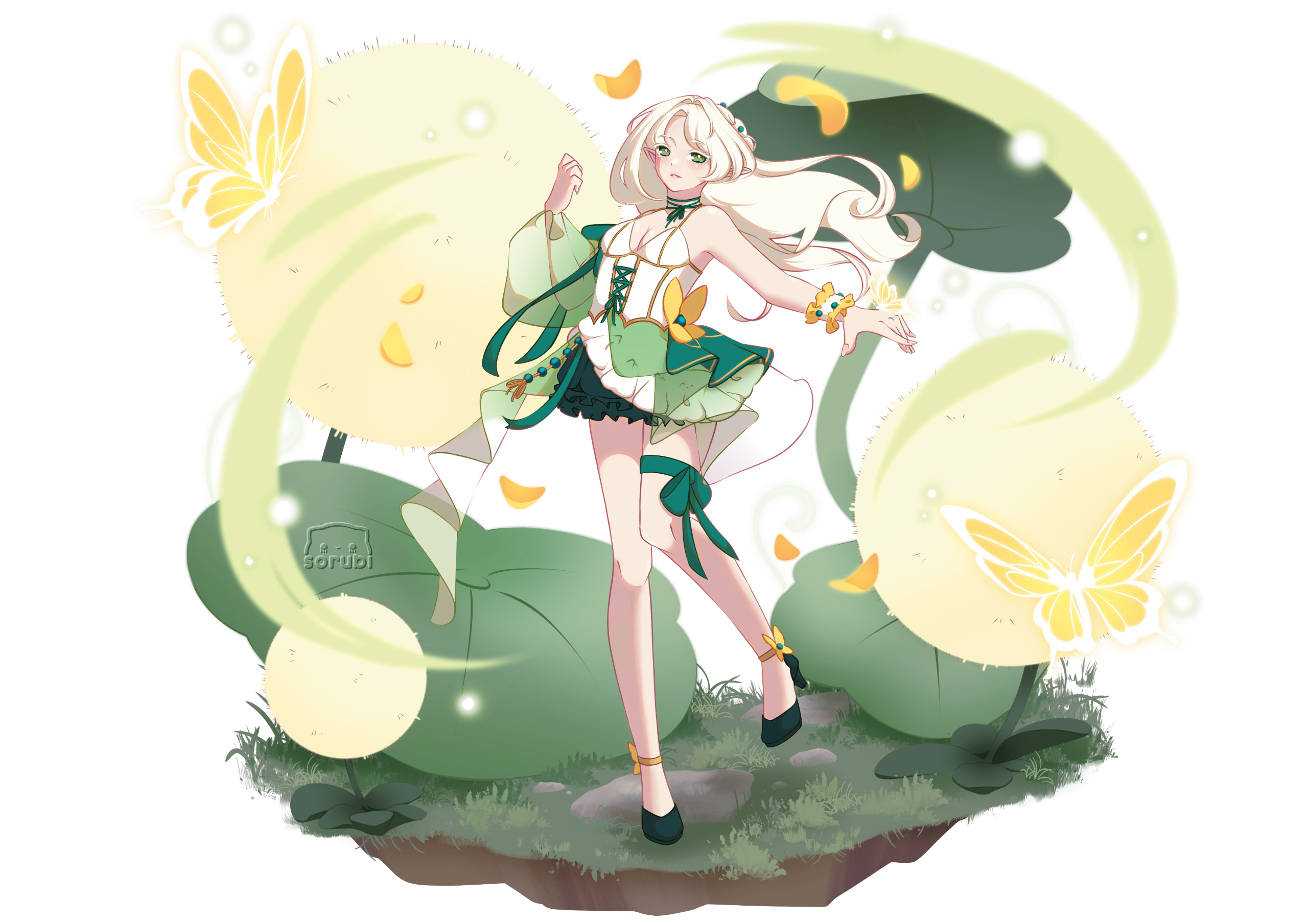 Blooming Dandelions