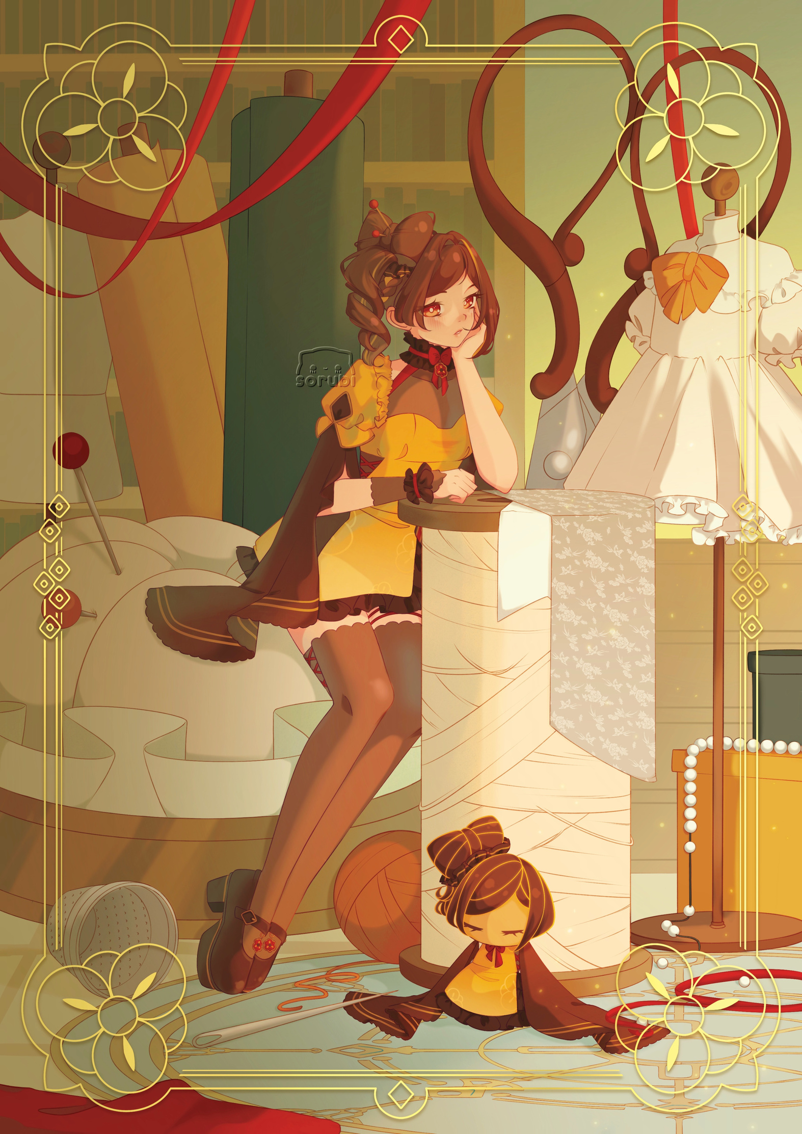 Chiori - Fanart (Genshin Impact)